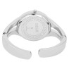 Montre Femme bracelet métal argenté montre jonc 36 mm Excellanc