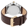 Montre Homme Just Watch bracelet cuir véritable dateur