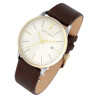Montre Homme Just Watch bracelet cuir véritable dateur
