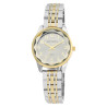 Montre bracelet acier inoxydable Femme Just Watch cadran brun