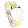 Montre pas chère femme bracelet jaune