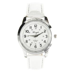 Montre classe pas chère bracelet blanc