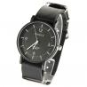 Montre de qualité pas chère homme bracelet NATO noir