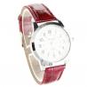 Montre femme pas chère bracelet rouge mode moderne