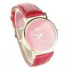 Montre femme luxe pas chère bracelet rouge