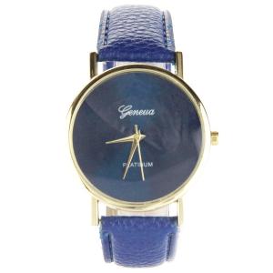 Montre femme luxe pas chère bracelet bleue