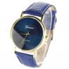 Montre femme luxe pas chère bracelet bleue