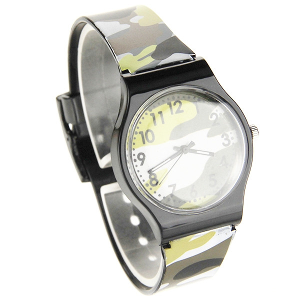 Montre Enfant Analogique - Cadran 3D Lumineux - Bracelet Réglable - Pour Enfants 3 à 10 Ans - Cadeau Anniversaire, Noël