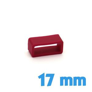 Loop Silicone Rouge 17 mm bracelet 