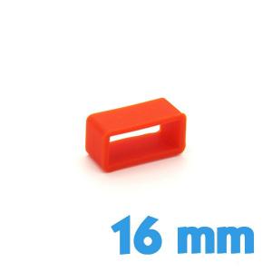 Passant pour montre 16 mm  - Orange