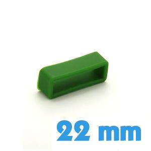 Loop bracelet Silicone Vert 22 mm 