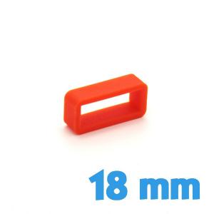 Loop bracelet Silicone Orange 18 mm pas cher