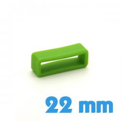 Loop de montre Silicone 22 mm - Vert clair