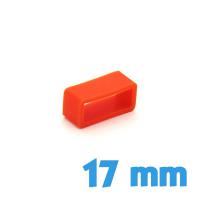 Loop bracelet Silicone Orange 17 mm pas cher