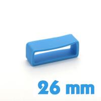 Loop montre Silicone 26 mm pas cher - Bleu