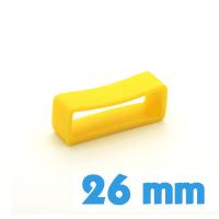 Passant Jaune 26 mm pour bracelet 