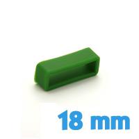 Loop de bracelet Silicone 18 mm  - Brun