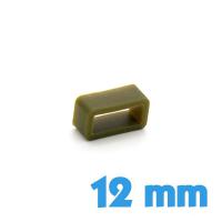 Loop pour bracelet Silicone Vert 12 mm 
