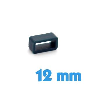 Passant pour montre Silicone 12 mm  - Bleu