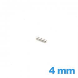 Goupille cylindrique diamètre 1.0 mm Longueur : 4 mm pour bracelet métal