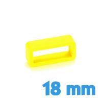 Loop de bracelet Silicone 18 mm  - Jaune