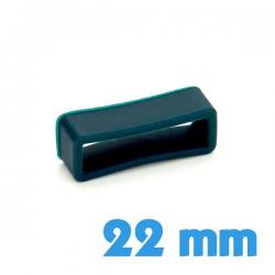 Loop montre Silicone Bleu 22 mm