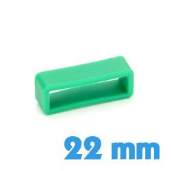 Passant bracelet 22 mm Vert émeraude