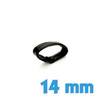 Passant pour bracelet 14 mm  - Noir