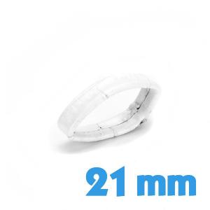 Loop montre 21 mm pas cher - Blanc