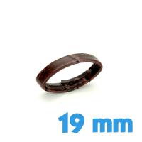 Passant Brun 19 mm pour montre