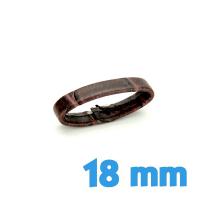 Loop pour montre Brun 18 mm pas cher