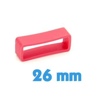 Loop Silicone Rouge 26 mm bracelet