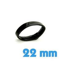 Loop pour bracelet Noir 22 mm pas cher