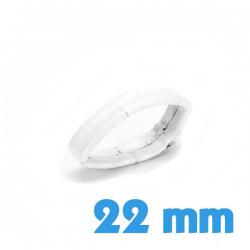 Loop Blanc 22 mm de bracelet
