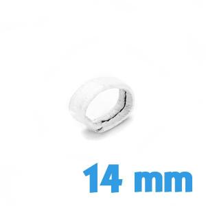 Passant Blanc 14 mm montre pas cher