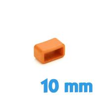 Passant de bracelet 10 mm Orange 