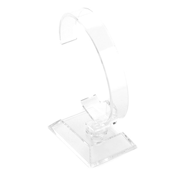 Shengxi Supports Montre Acrylique Transparent - Lot De 10 Présentoirs Type C - Pour Collection Ou Magasin