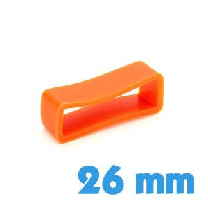 Passant pour montre 26 mm Orange 