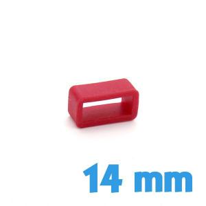 Loop Silicone Rouge 14 mm de bracelet 