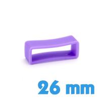 Loop Silicone Violet 26 mm pour montre 