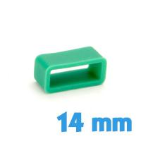 Passant pour bracelet 14 mm  - Vert