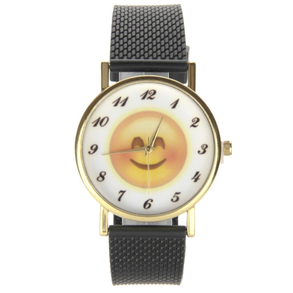 Montre Smiley timide joues rouges - My-Montre