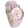 Montre analogique rose femme