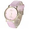 Montre analogique rose femme