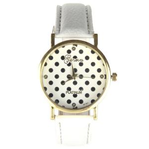 Montre femme fashion pas chère à pois