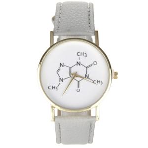 Montre représentation molécule de chimie