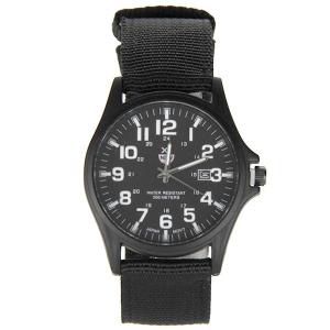 Montre style militaire avec dateur