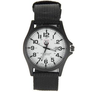 Montre style militaire avec dateur