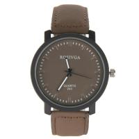 Montre classique pour homme pas chère marron