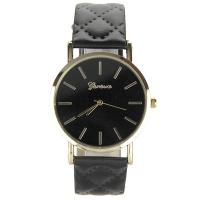 Montre femme épurée avec bracelet noir